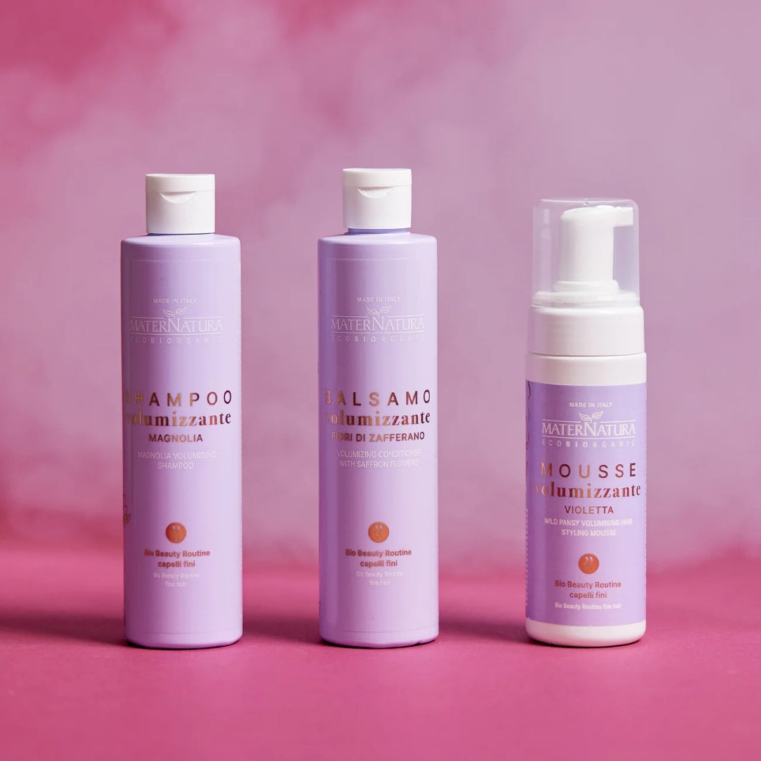 Champú Voluminizador de Magnolia Maternatura – Cuerpo y Vitalidad para Pelo Fino