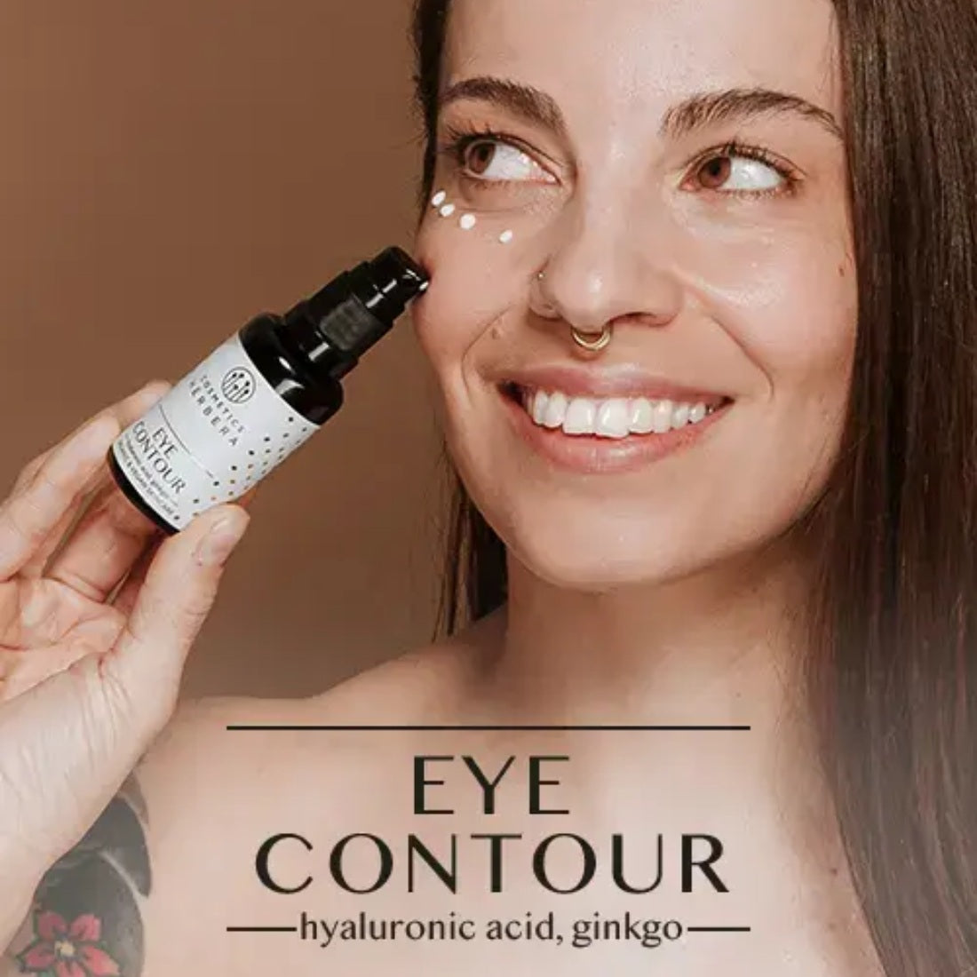 Contorno de Ojos Ginkgo y Ácido Hialurónico Herbera