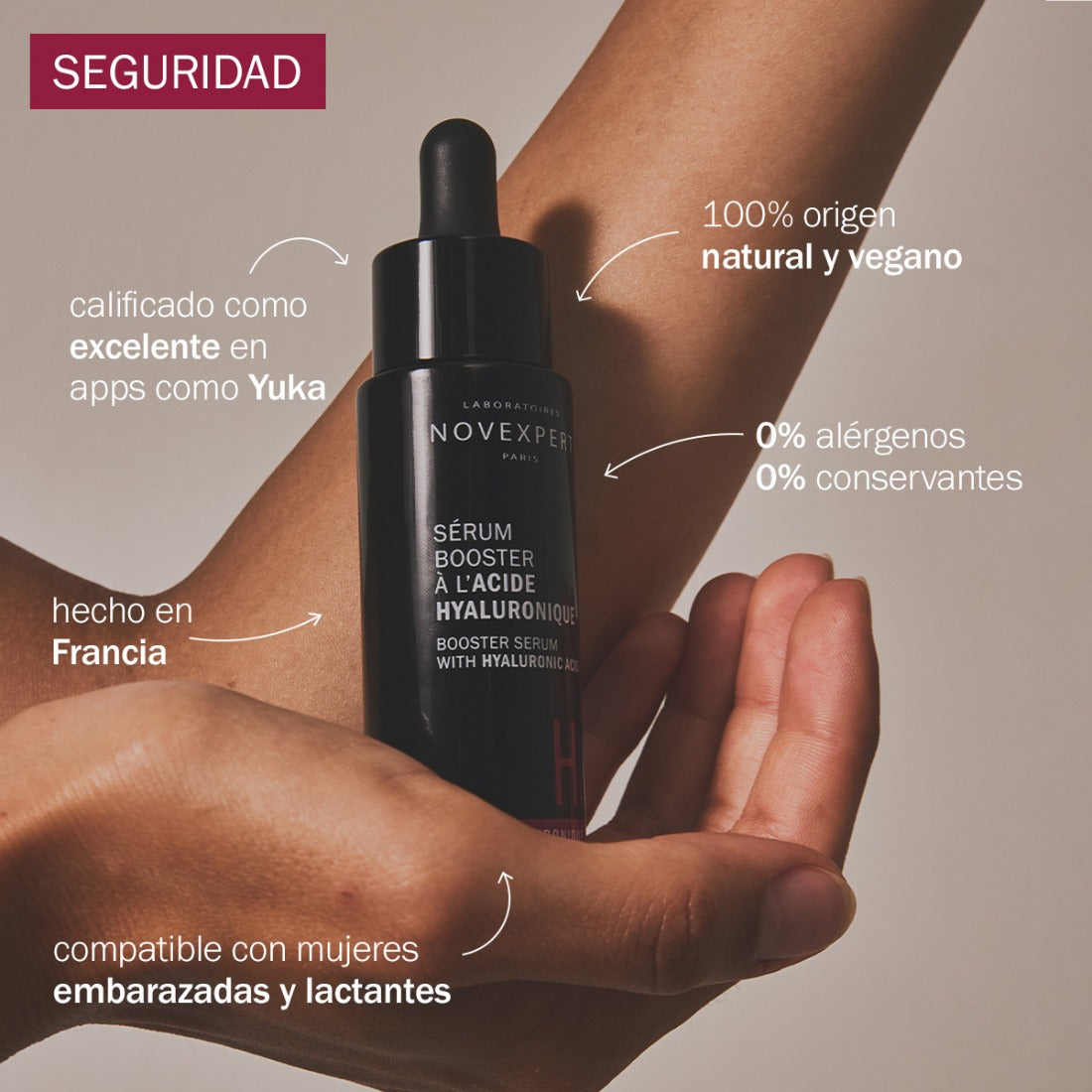 Sérum Booster Ácido Hialurónico 3,2% | Hidratación y Firmeza
