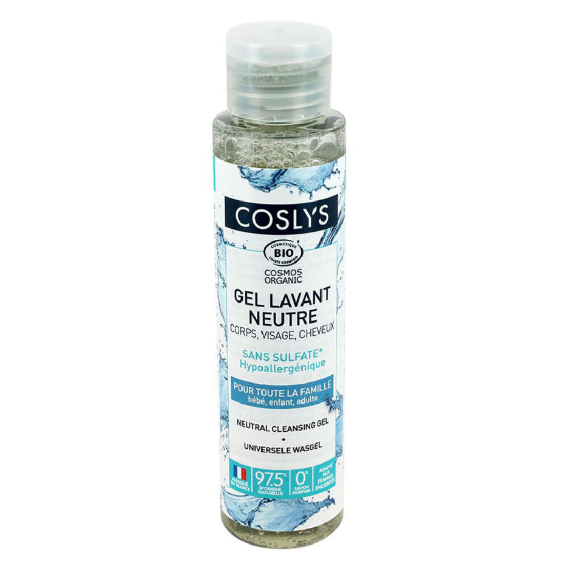 Gel Universal en formato viaje de 100ml de la marca coslys