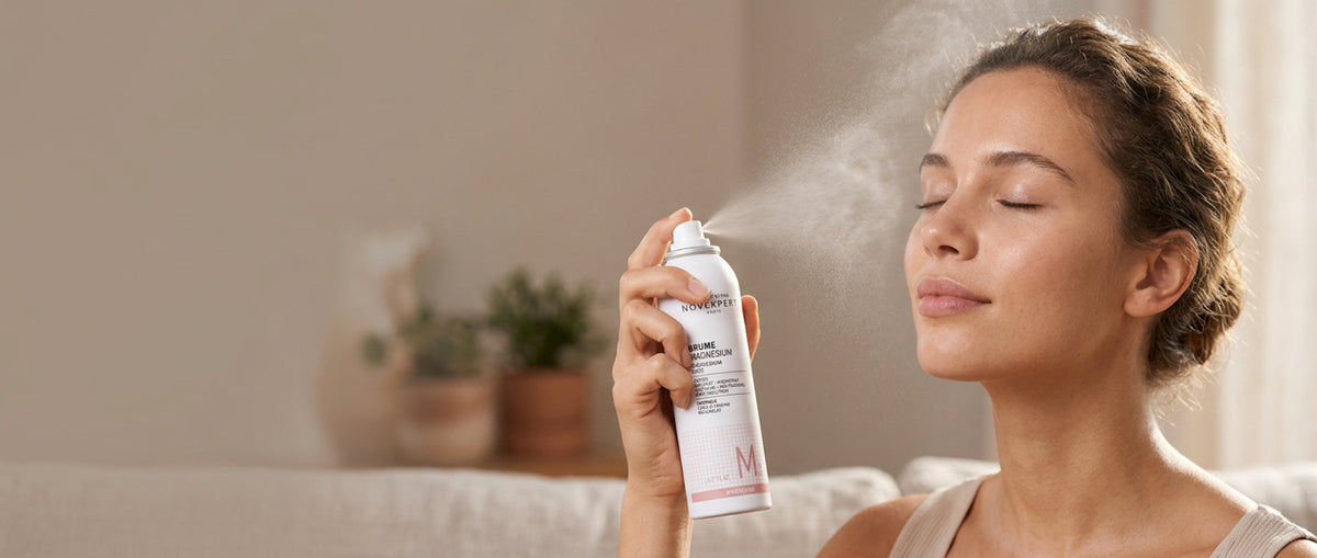Bruma facial de magnesio Novexpert en Piperita Bio